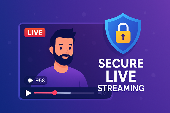 پخش زنده امن