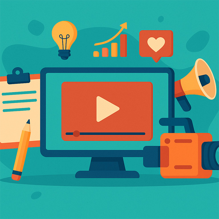تولید محتوای ویدیویی: ابزار کامل برای جذب مخاطب و افزایش فروش